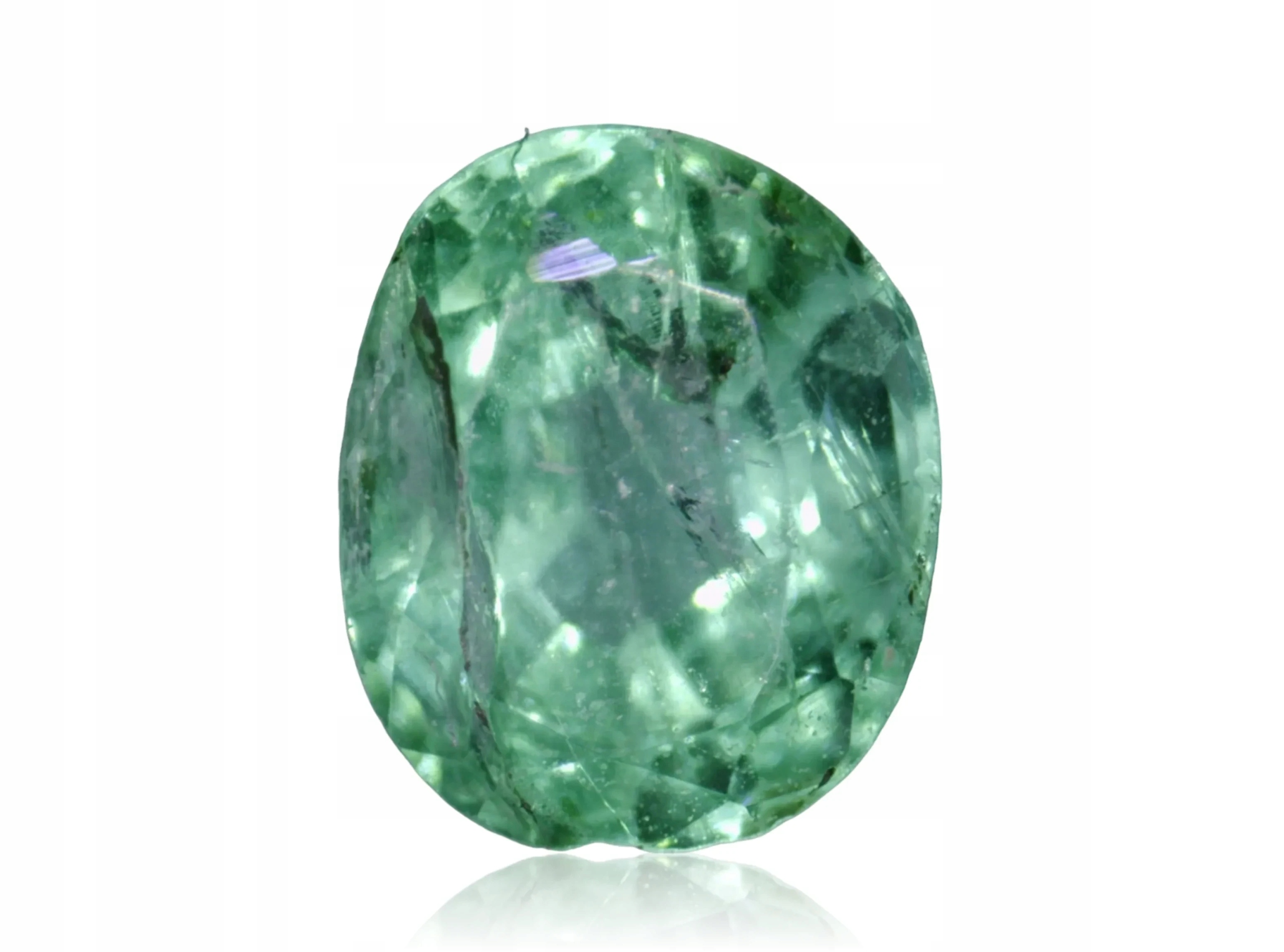 Smaragd 0.32ct Ovál Zambie eCertifikát Wbd