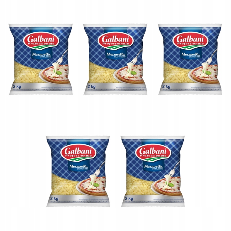 Galbani mozzarella wiórki 2kg X5