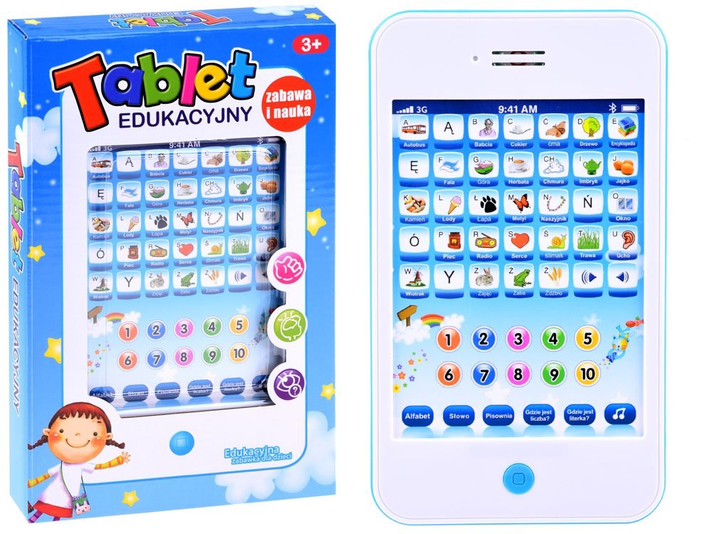 

Interaktywny Tablet edukacyjny w j. polskim ZA3223