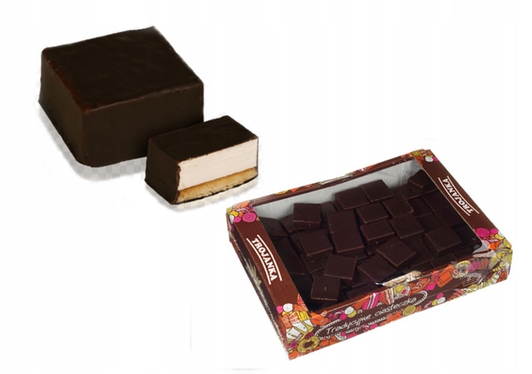 Levně Meruňková kostka s pěnou Trojanka 2 kg 2000 g Sušenky