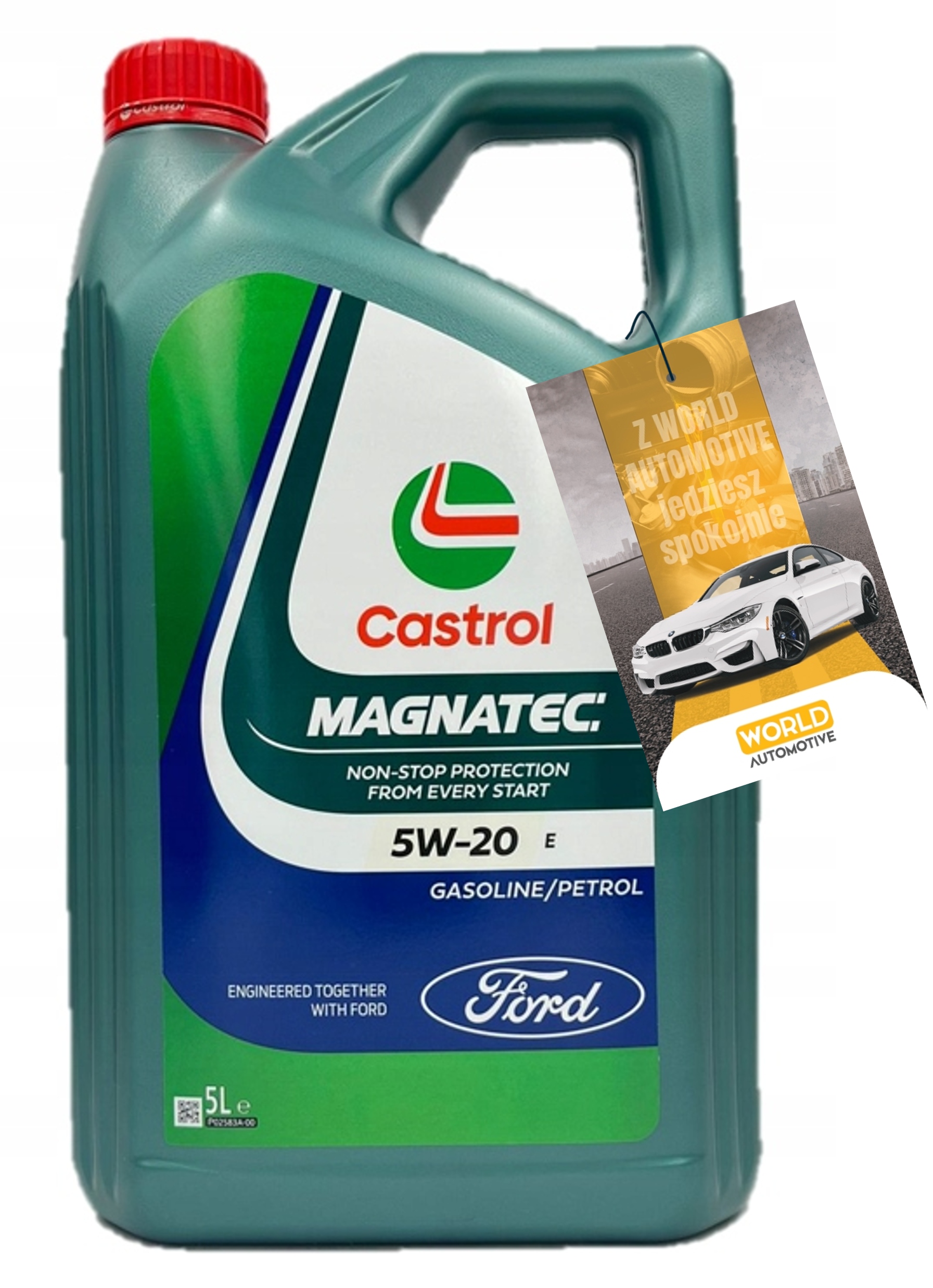 Castrol Magnatec Prof. E 5W-20 5L 15F8D6 Výroba 01/2026