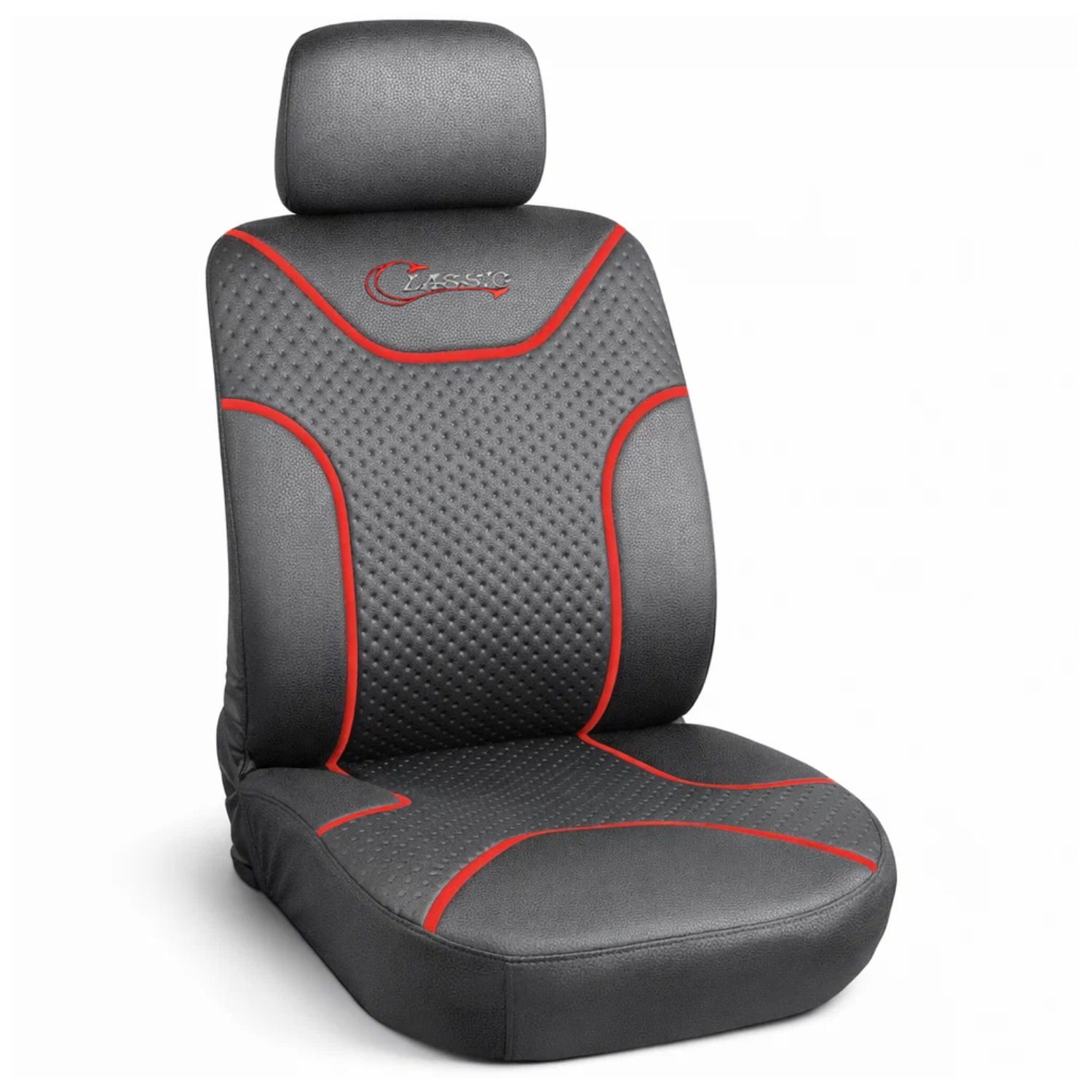 Pokrowiec Samochodowy na Fotel do Auta Szara Uniwersalna Mata Ochronna