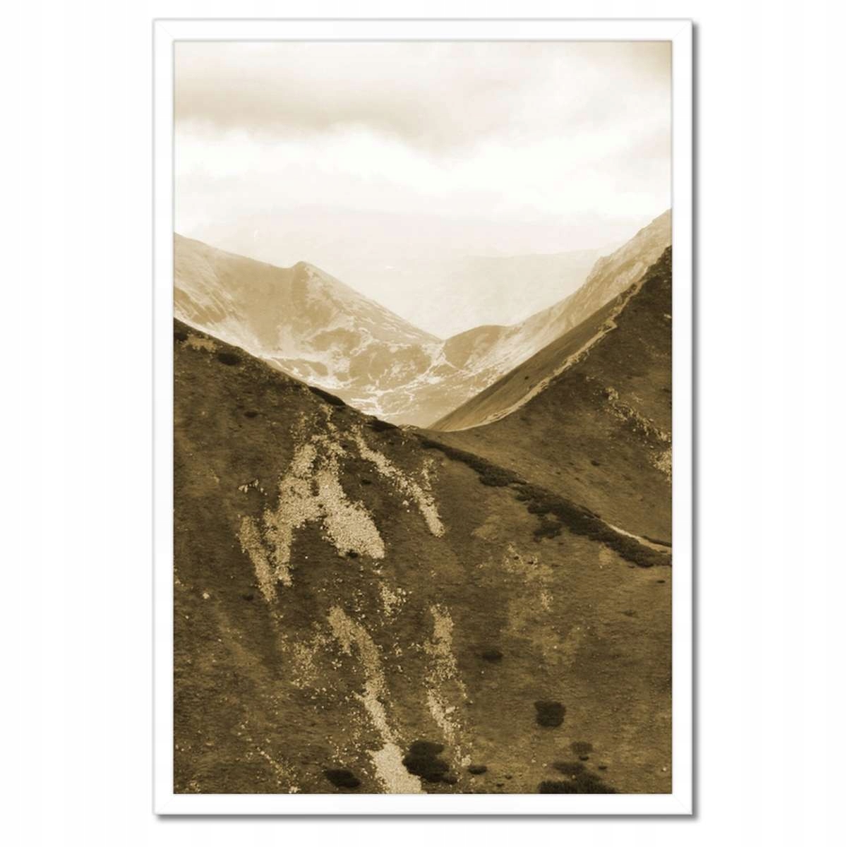 Plakáty v rámu 40x60 Tatry Polské hory Pohled