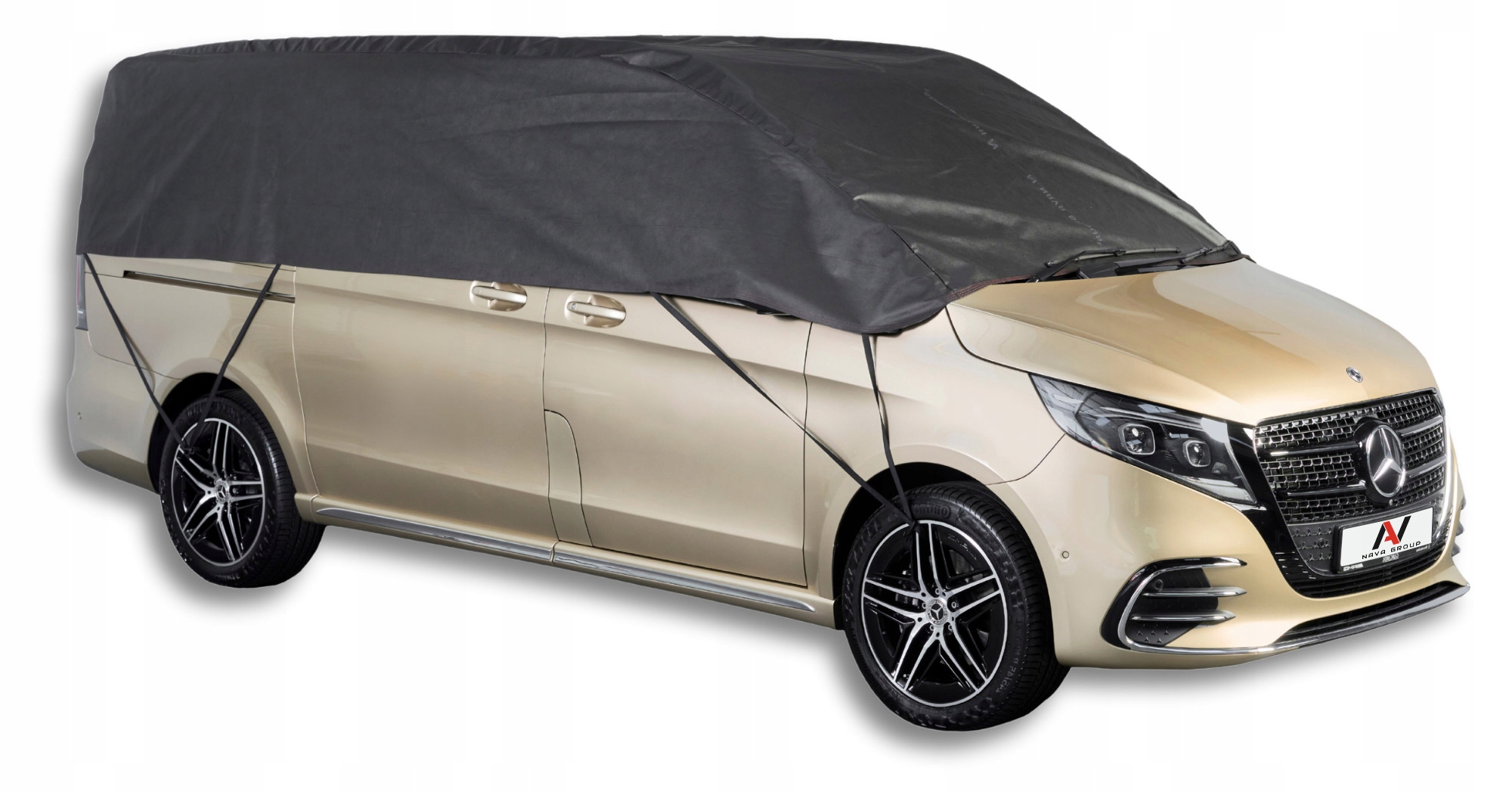 Obal na auto Van XL 450 Auto Krycí Plachta Classic Černý