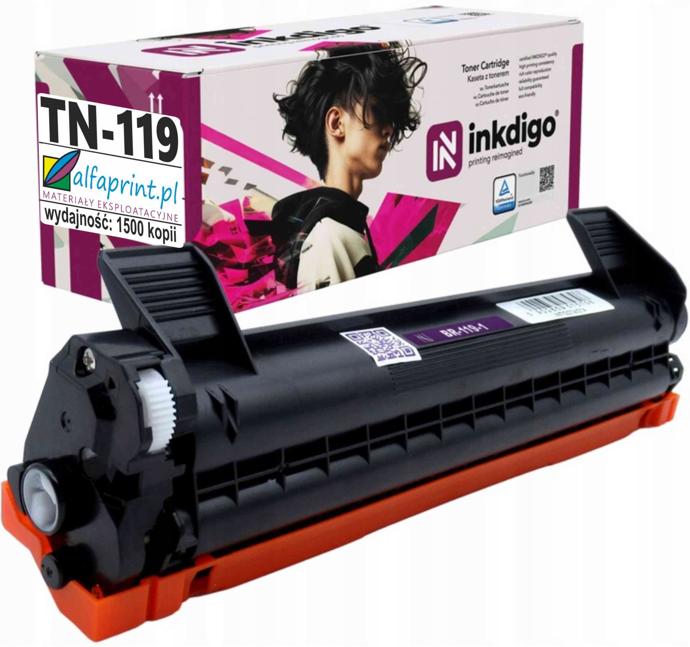TN-119 XL Toner Do Tiskárny Brother Dcp L1630W L1632W Hl L1230W L1232W