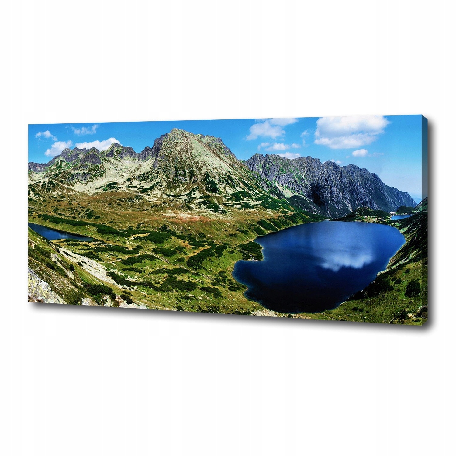 

Foto obraz na płótnie Dolina w górach 125x50 cm