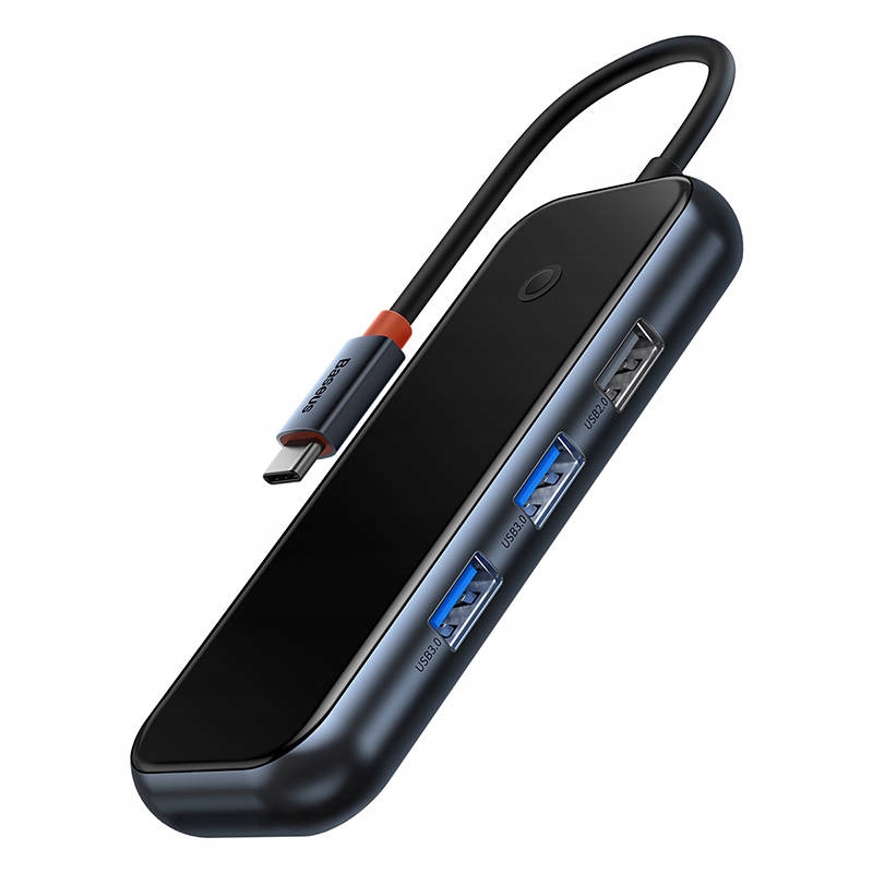 Baseus Hub 5V1 Usb-c Na 3X Usb Usb-c Pd Hdmi 100W Kompatibilní, Bezpečný