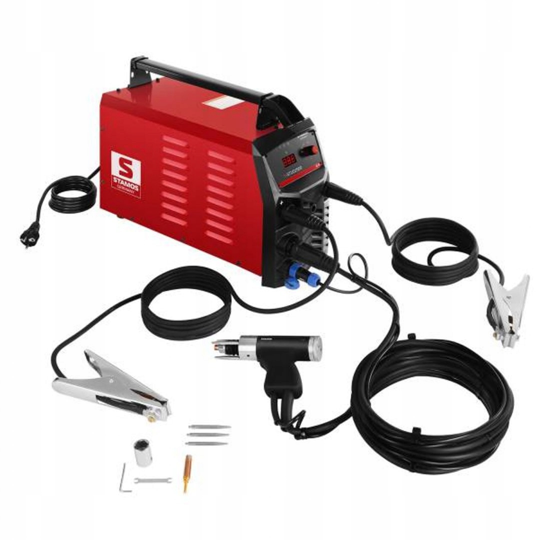Kondenzátorová svářečka Kolíků 500W Stamos S-STUD2500 Pro svařování plechů a kovů