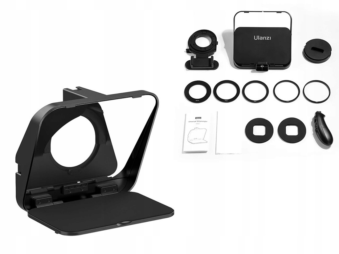 Mini Prompter Ulanzi RT02 do Smartfona Aparatu Lustrzanki Pilot Bluetooth