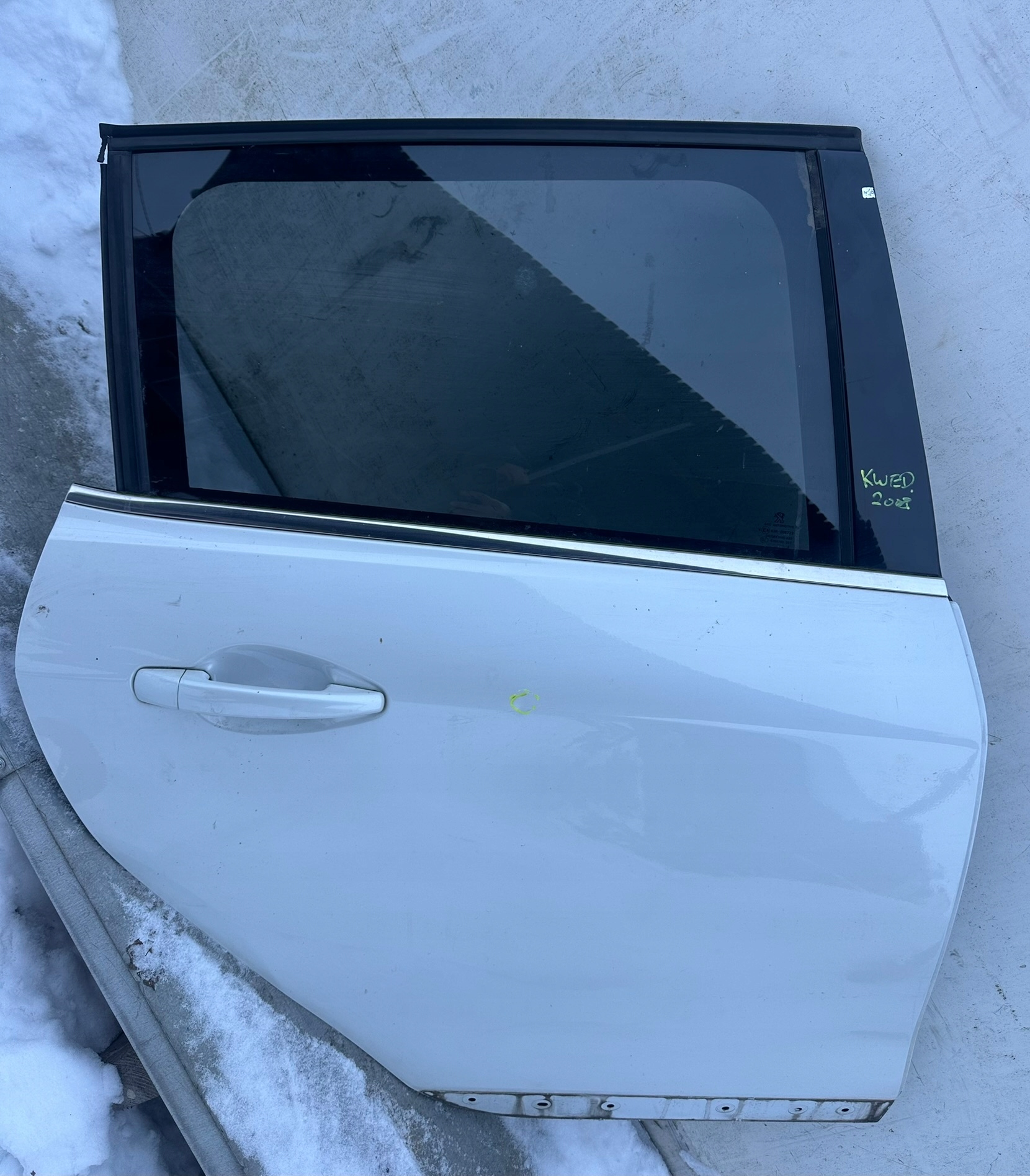 PEUGEOT 2008 door right right rear part KWED nice
