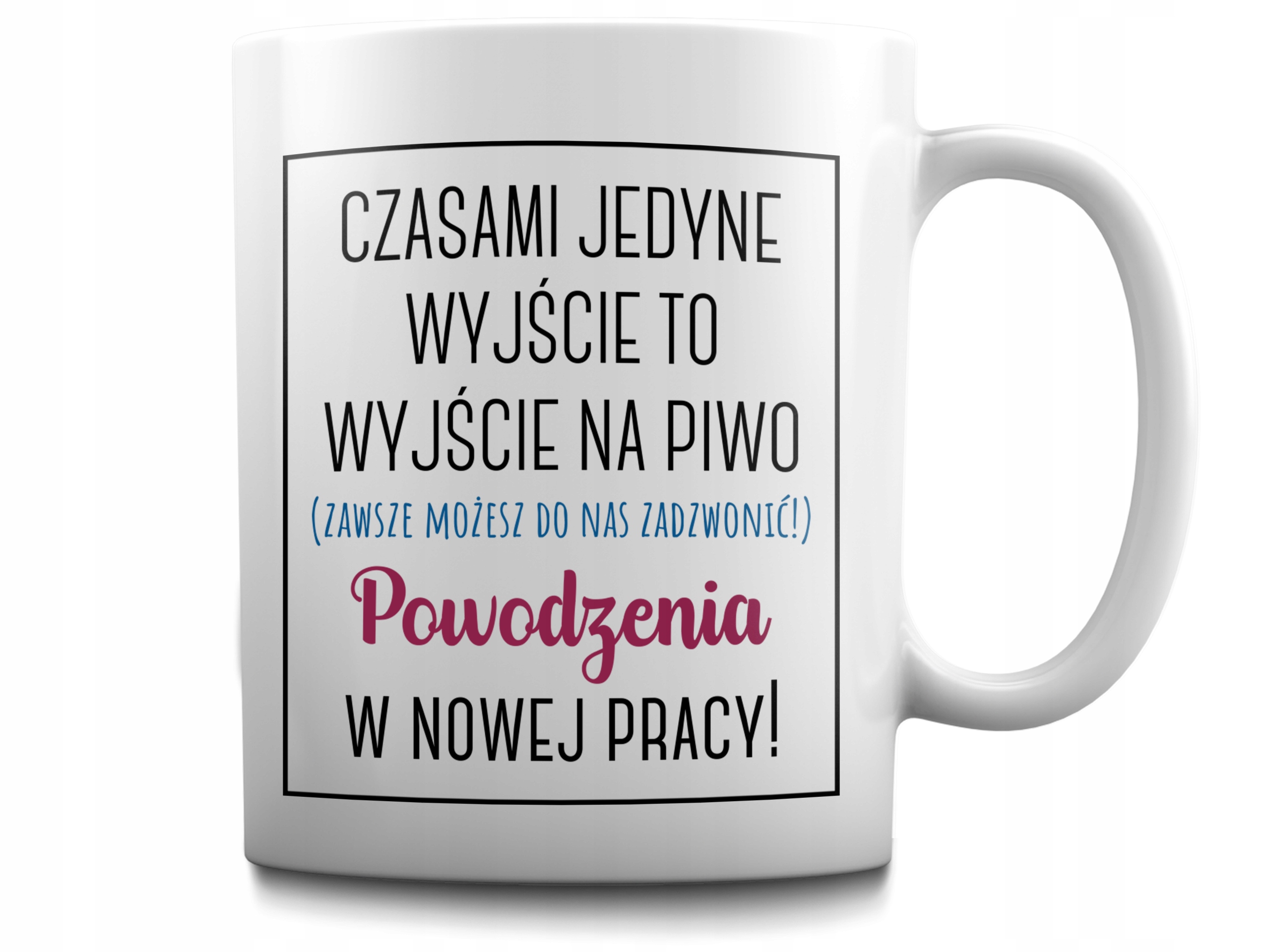 

Kubek z nadrukiem Pożegnanie Z Pracy*prezent