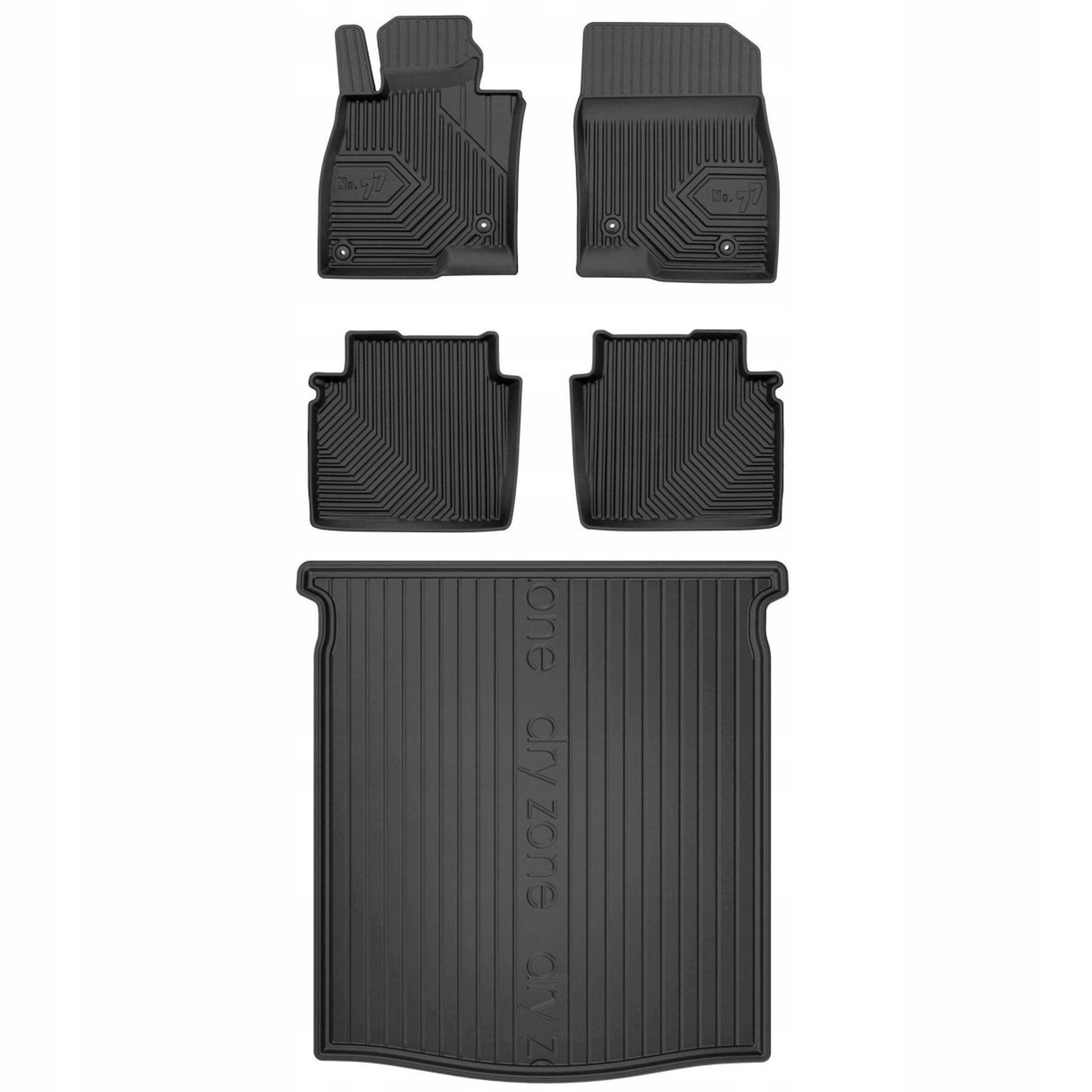 Gumová sada koberčekov a rohoží Mazda 6 III 2012-2018