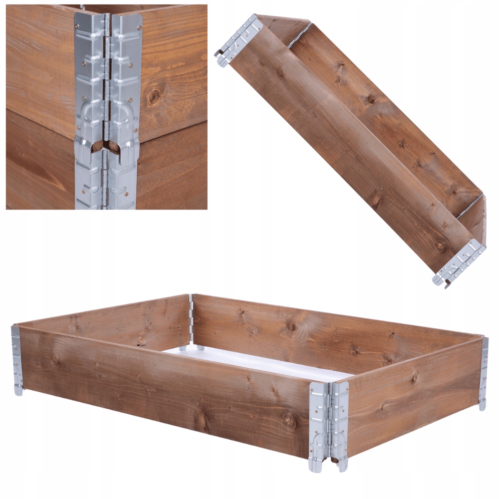 Paletový nástavek 120x80 stohování paletový nástavek záhon herbář