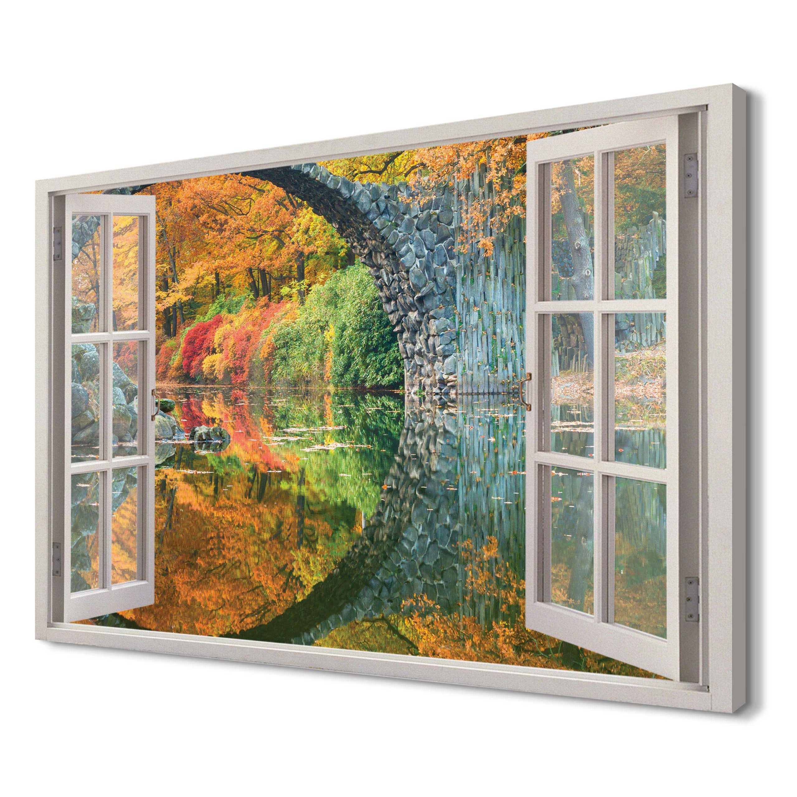 

Most łukowy Foto na płótnie 3d 120x80 do jadalni