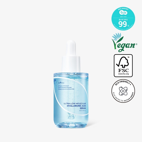 Isntree Ultra-Low Molecular Hyaluronic Acid Serum – Hydratační sérum
