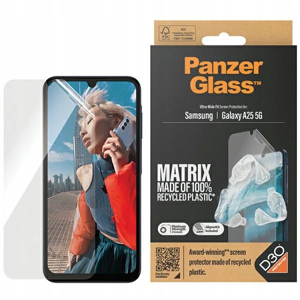 Tvrzené sklo PanzerGlass Ultra-Wide Fit pro Samsung Galaxy A25 5G