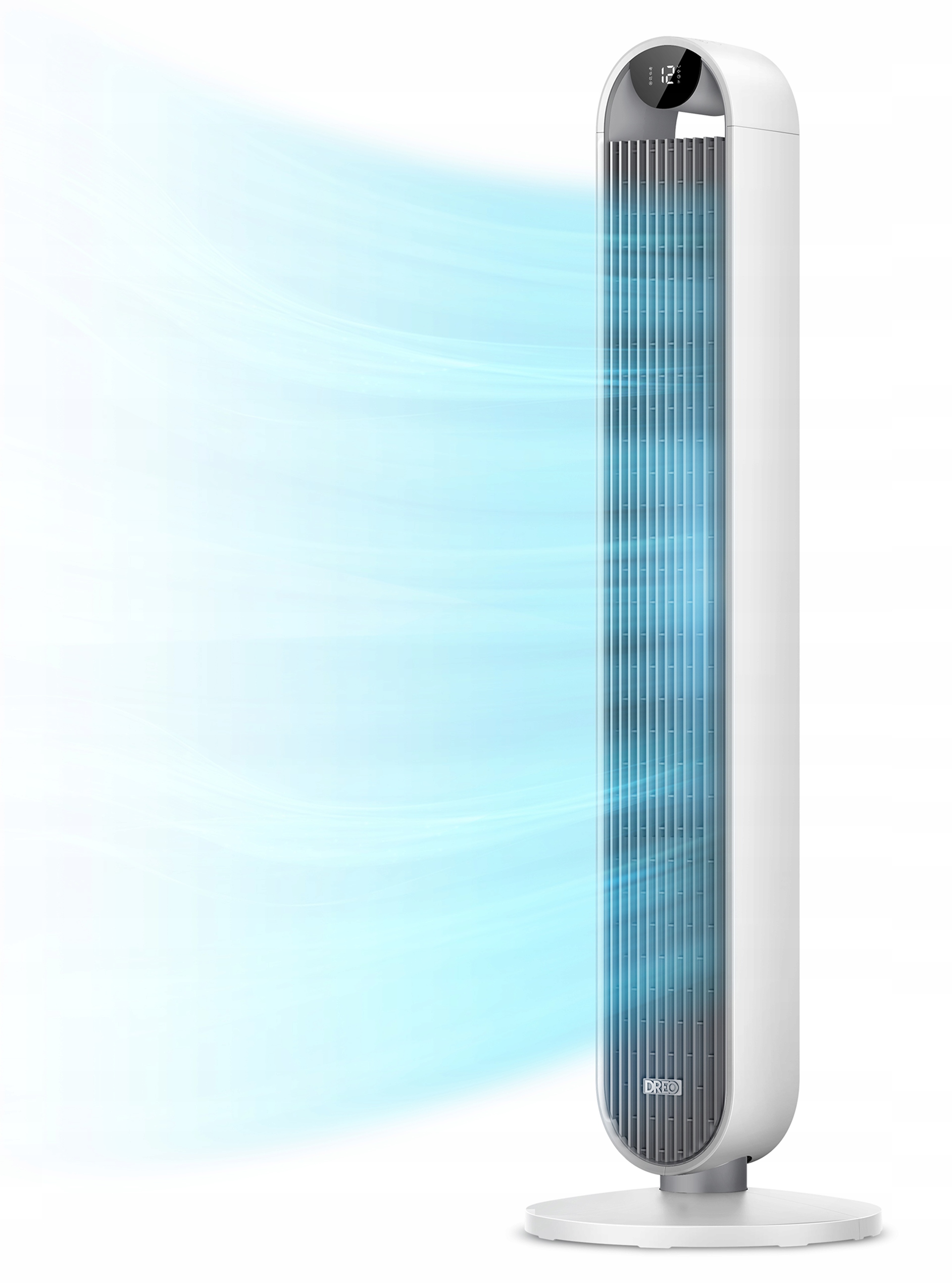 Dreo Diaľkový Ovládač Max S-iot Stĺpový ventilátor 42" ovládanie hlasom biely