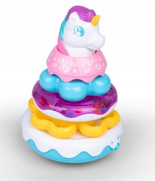 DUMEL DISCOVERY PIRAMIDKA JEDNOROŻEC Materiał plastik