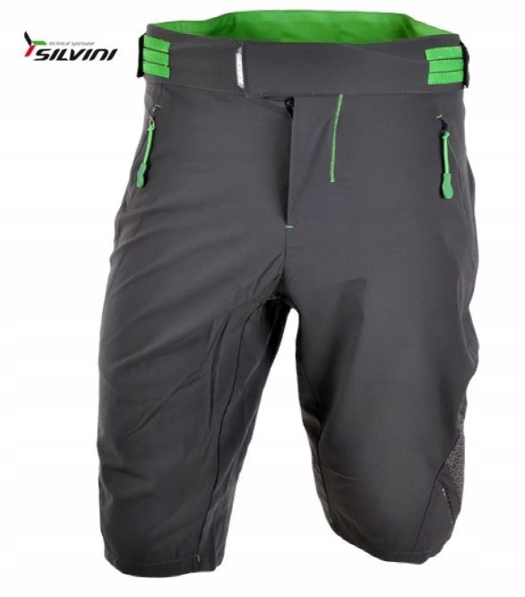 Męskie spodenki rowerowe Silvini Talfer krótkie spodenki na rower Mtb 3XL