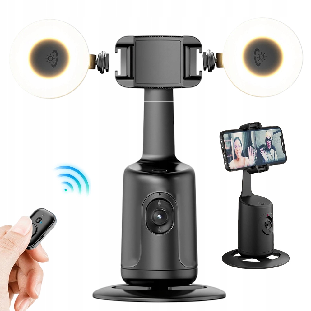 Inteligentní Automatický Stabilizátor Gimbalu Se 2 Selfie Lampami