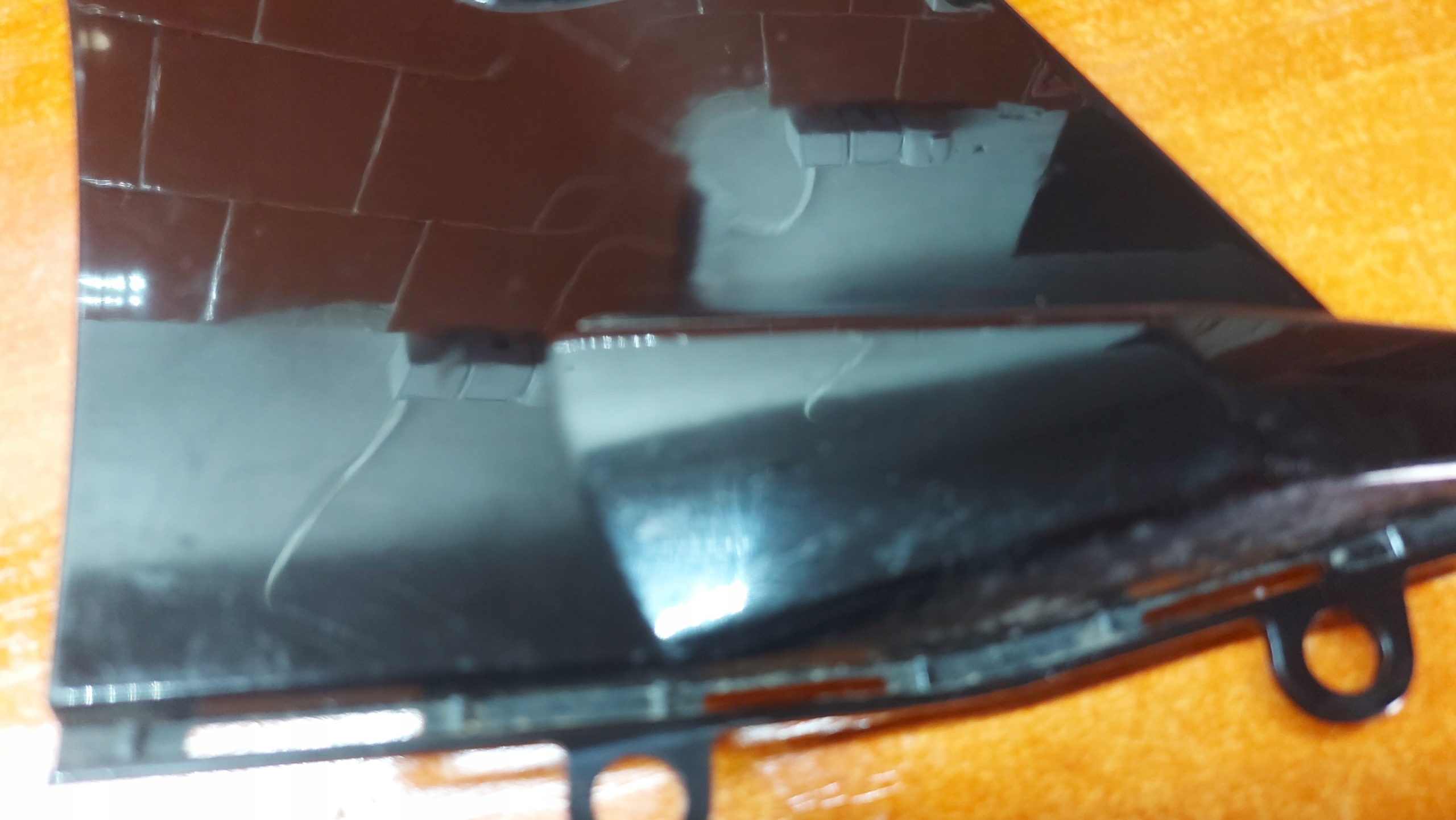 spoiler grid of a bumper left left front front BMW 4 G26