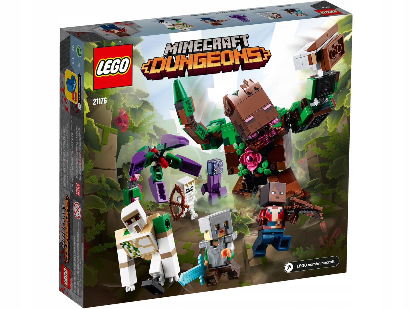 LEGO MINECRAFT Postrach dżungli 21176 Marka LEGO