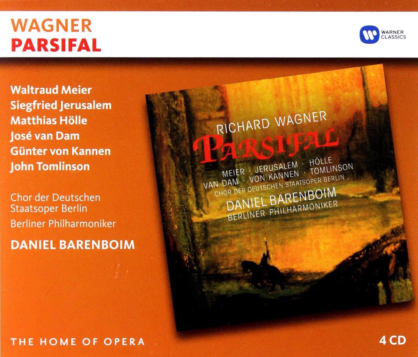 Barenboim Meier Jerusalem: Wagner: Parsifal (4CD)