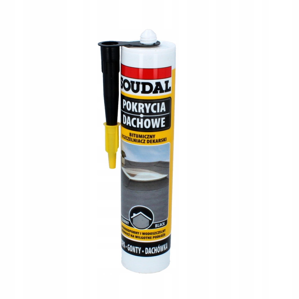 

Produkt do dachu i rynien bitumiczny czarny 280 ml