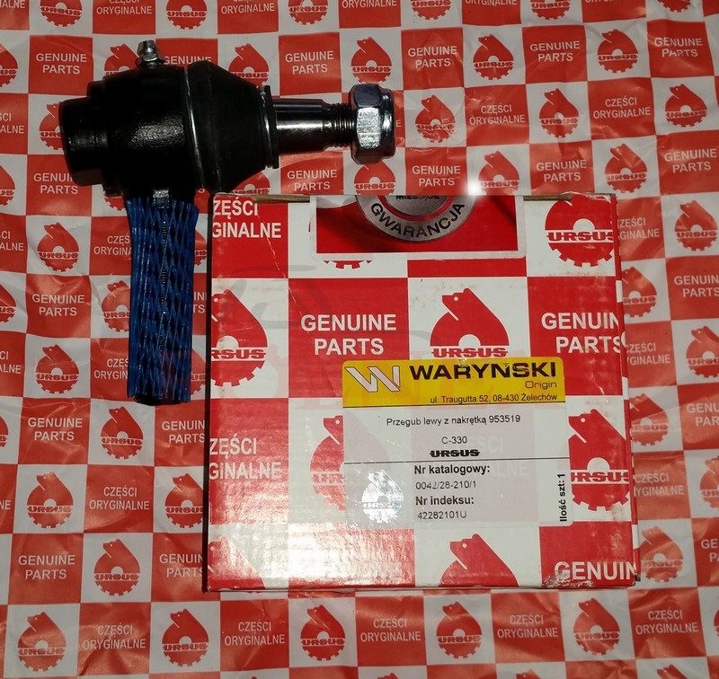 KOŃCÓWKA DRĄŻKA LEWA URSUS C-330 ORYGINAŁ