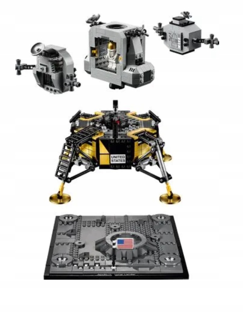 LEGO 10266 CREATOR LĄDOWNIK APOLLO 11 NASA EAN (GTIN) 5702016368277