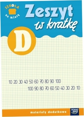 Szkoła na miarę. Zeszyt w kratkę D 2021 - praca