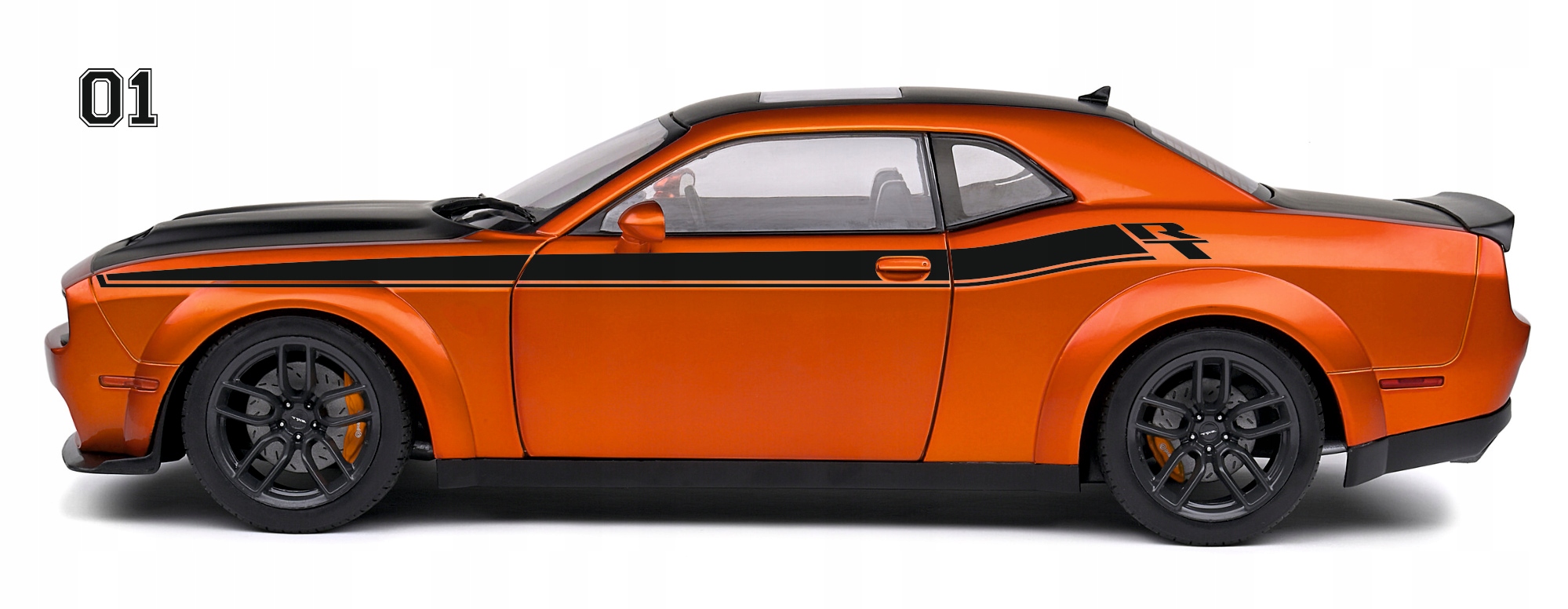 Samolepky na Dodge Challenger R/t pod sklo mají vysokou kvalitu 001
