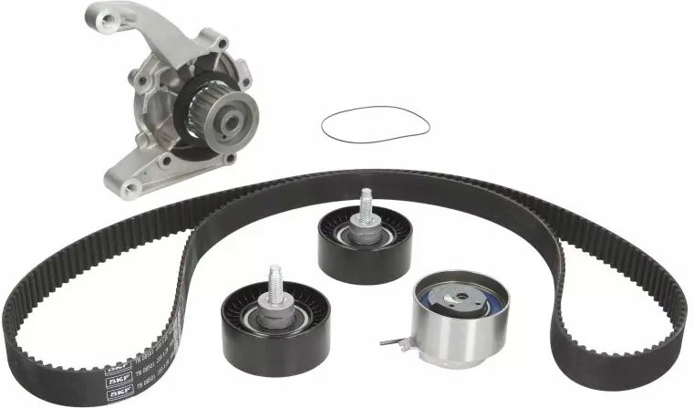 SKF НАСОС ВОДЫ + КОМПЛЕКТ РЕМЕНЯ ROZRZADU VKMC 08501