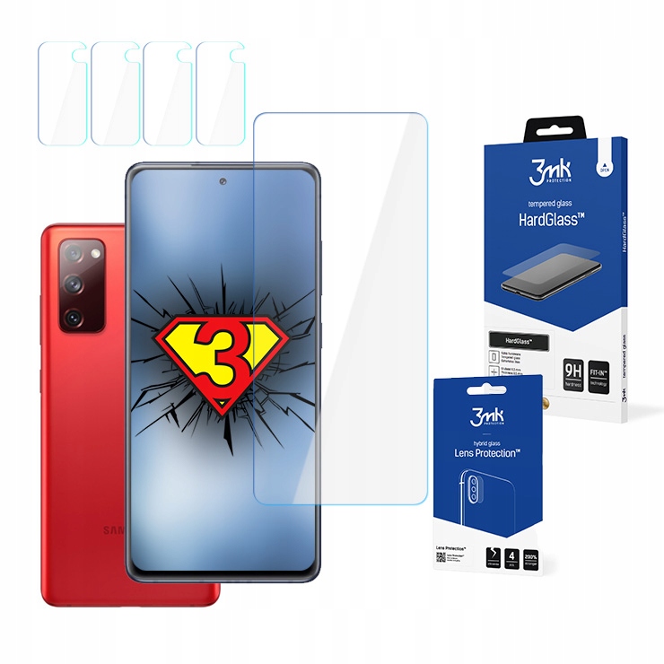 

Szkło 3mk na ekran i aparat Samsung Galaxy S20 Fe