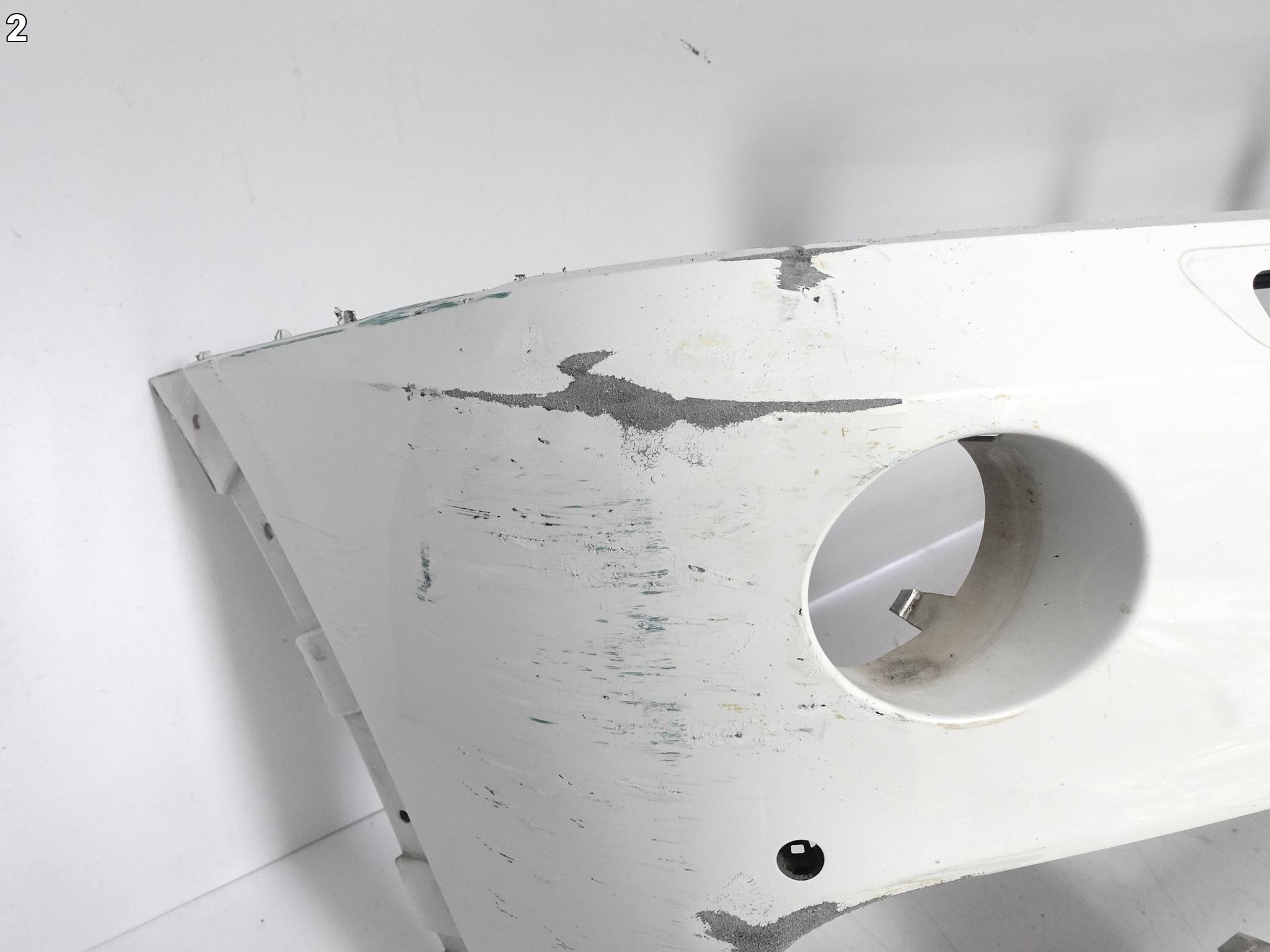 BMW X3 F25 m-packet MSP 10-14 bumper BUMPER front (washers / PDC)