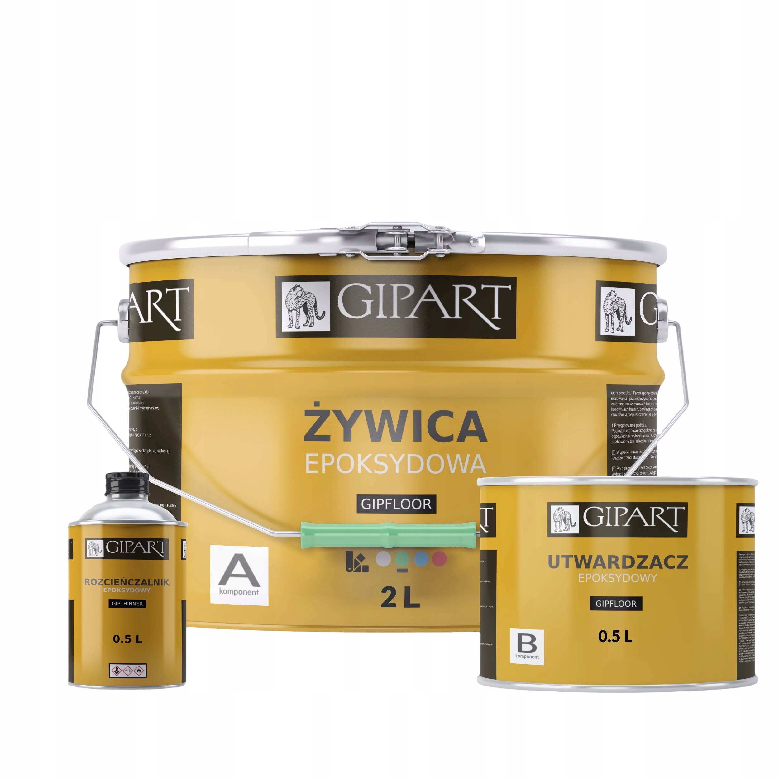 Epoxidová Živica 4KG 10m2 Farba Na Garáž Betónu Podlahy Schody Gipart