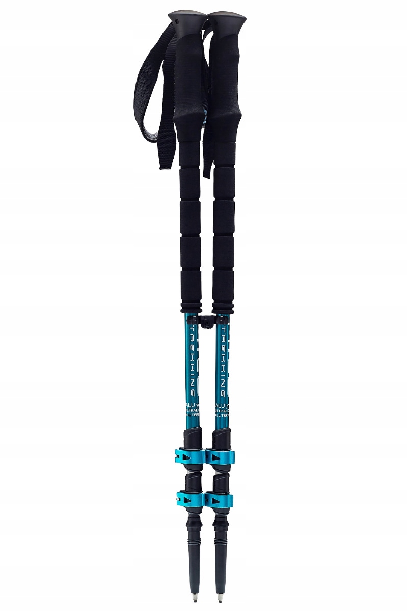 MILO Kije trekkingowe CRUISE GT blue/silver