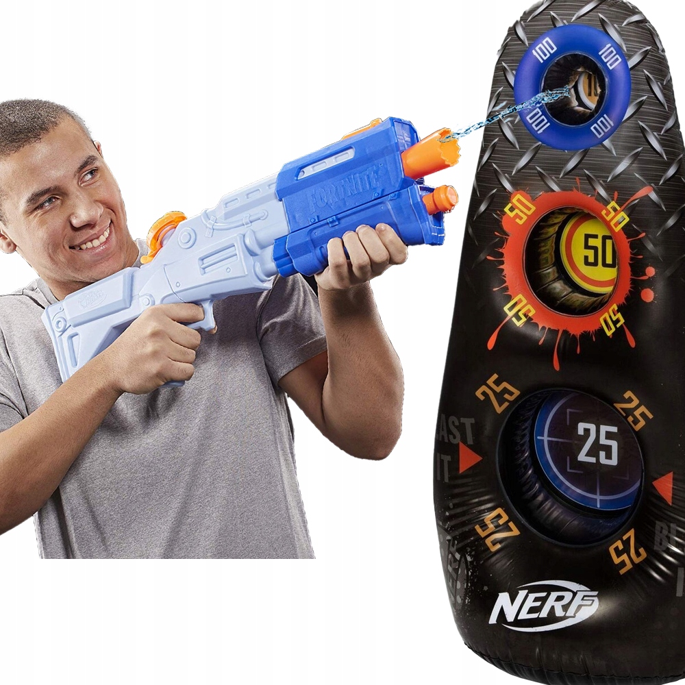 

Pistolet Na Wodę Nerf Soaker Fortnite +tarcza Cel