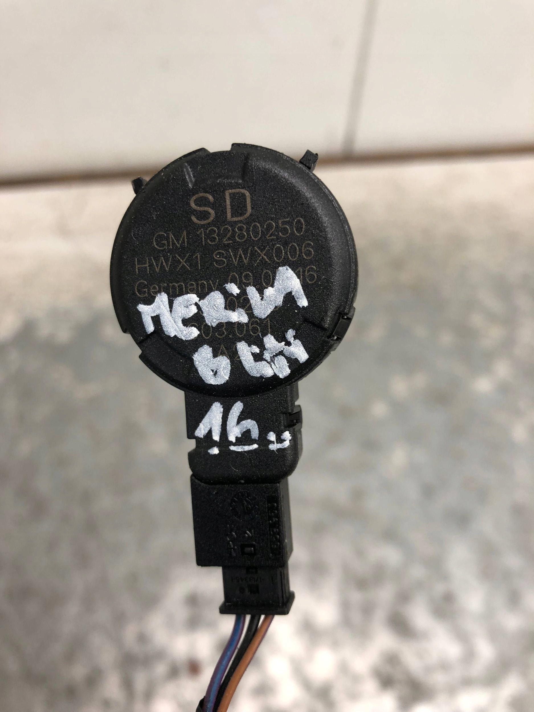 sensor SENSOR rain OPEL MERIVA B LIFT 13280250