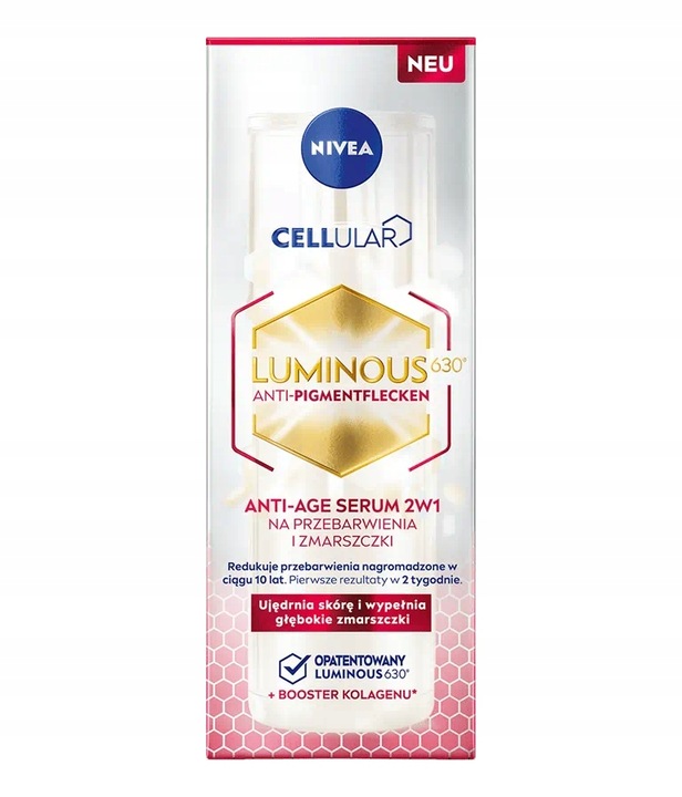 Nivea Cellular Luminous630 Sérum proti pigmentovým skvrnám a vráskám