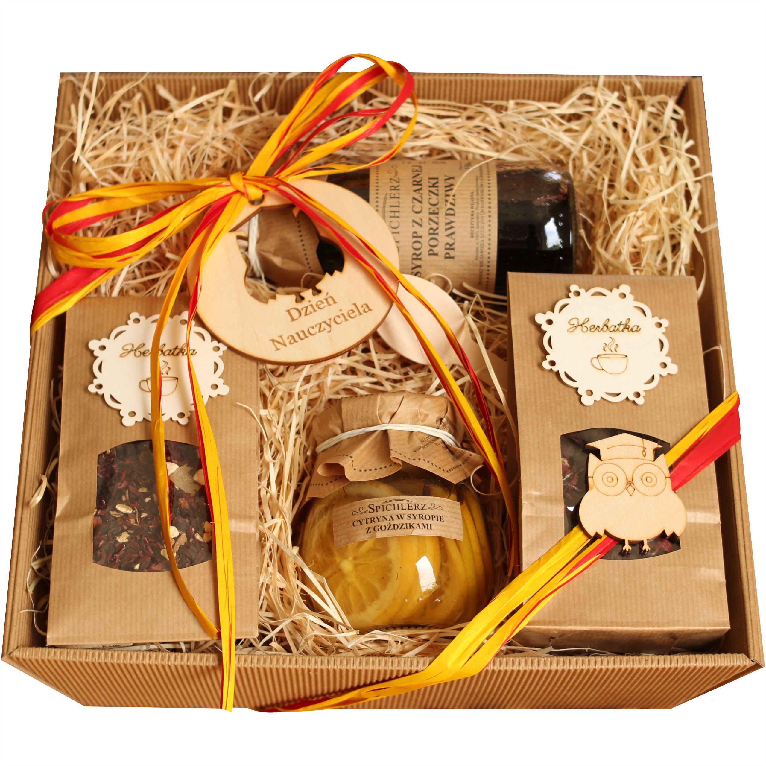 Na Dzień Nauczyciela Kosz Prezentowy Podziękowania Wychowawcy Box