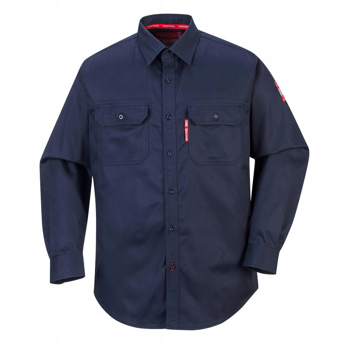 

Koszula trudnopalna Bizflame 8812 Granat 2XL