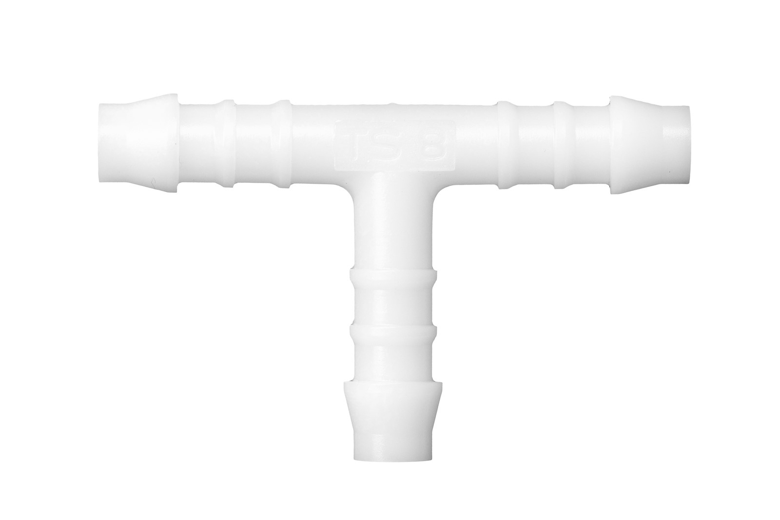 

Łącznik plastikowy trójnik T Nylon na wąż 8 mm