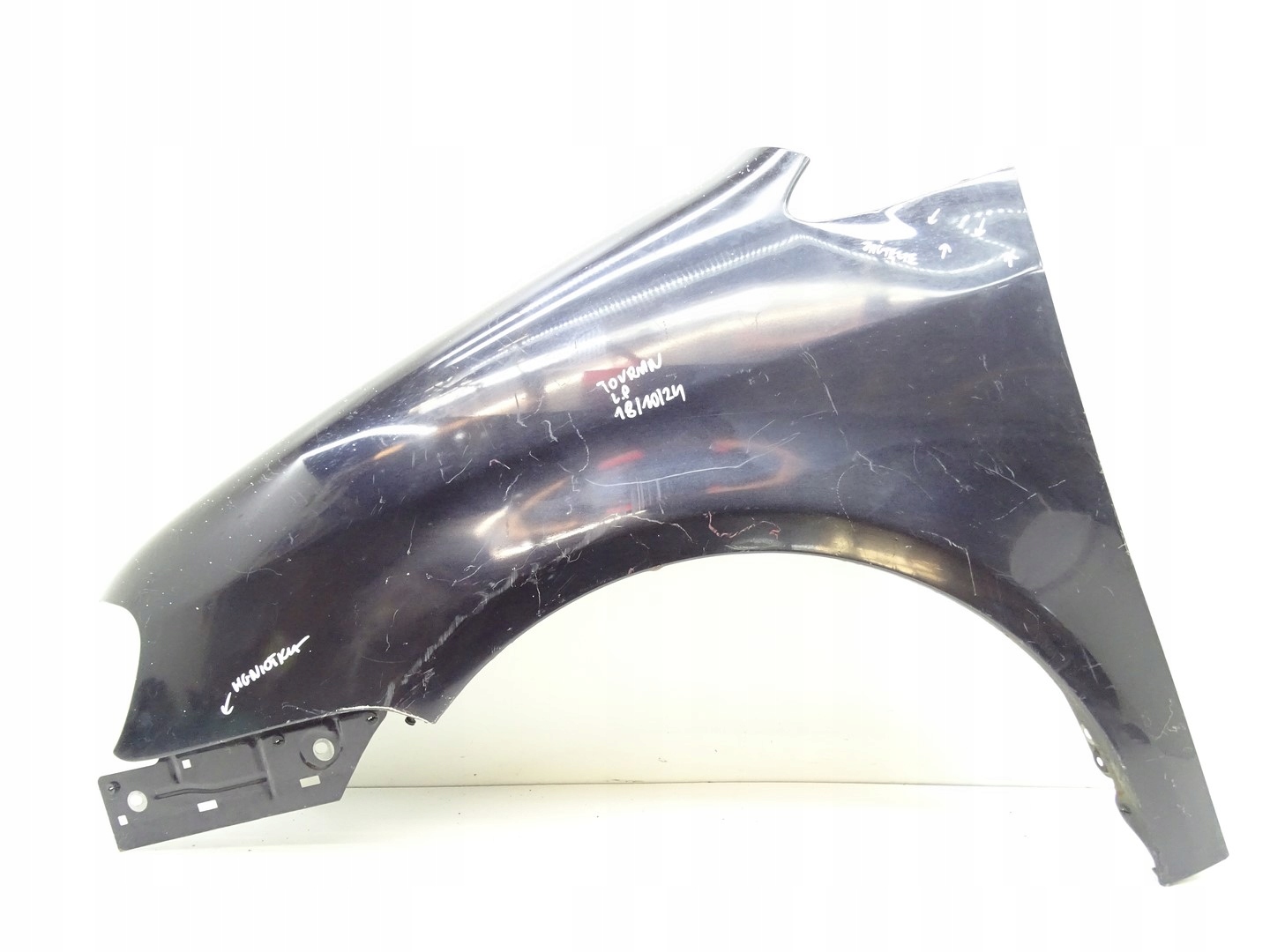 fender left front front VW TOURAN and 03- black