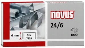 

Zszywki Novus 24/6 Miedziane