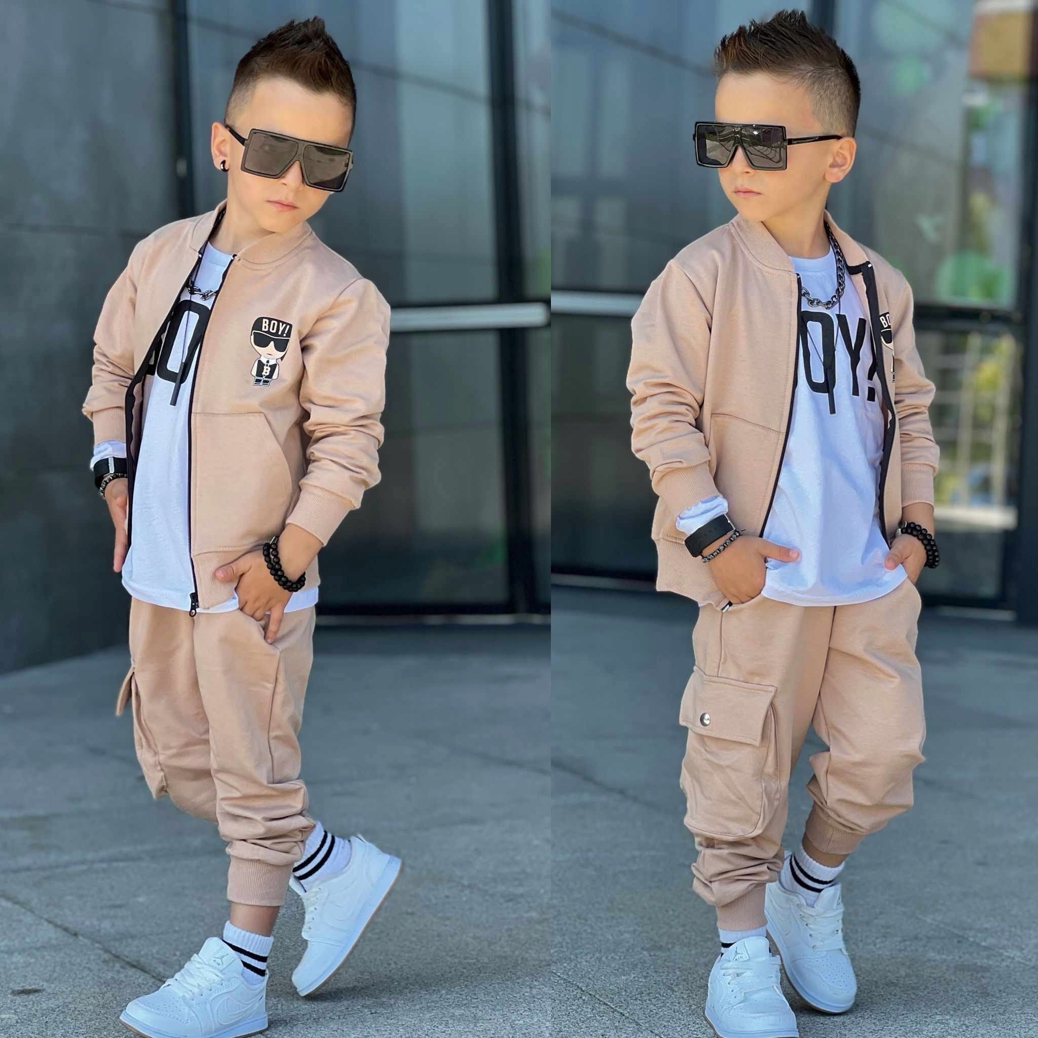 Komplet dres chłopięcy 3 częściowy r. 104 Marka Inna marka