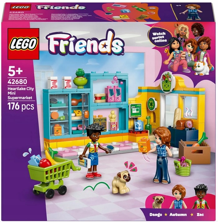 Stavebnice Obchod S Potravinami Ve Městě Heartlake 42680 Lego Friends