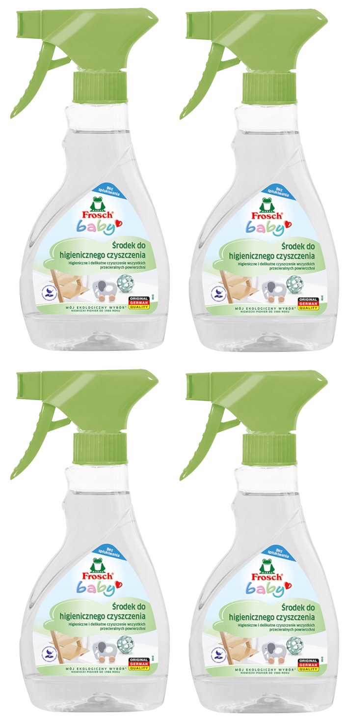 Levně 4x Frosch Baby Hygienický přípravek na čištění dětských doplňků 300 ml