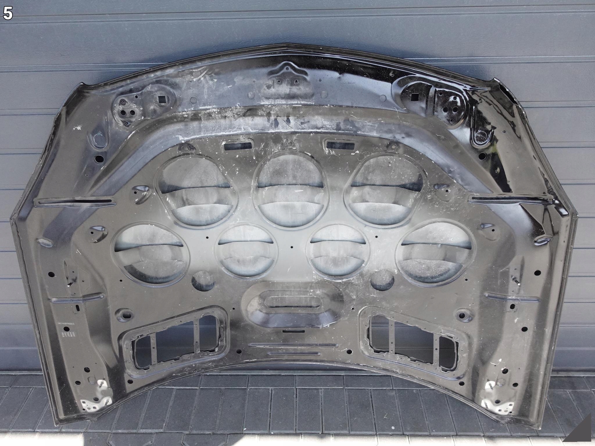 MERCEDES ML W166 11-15 bonnet front