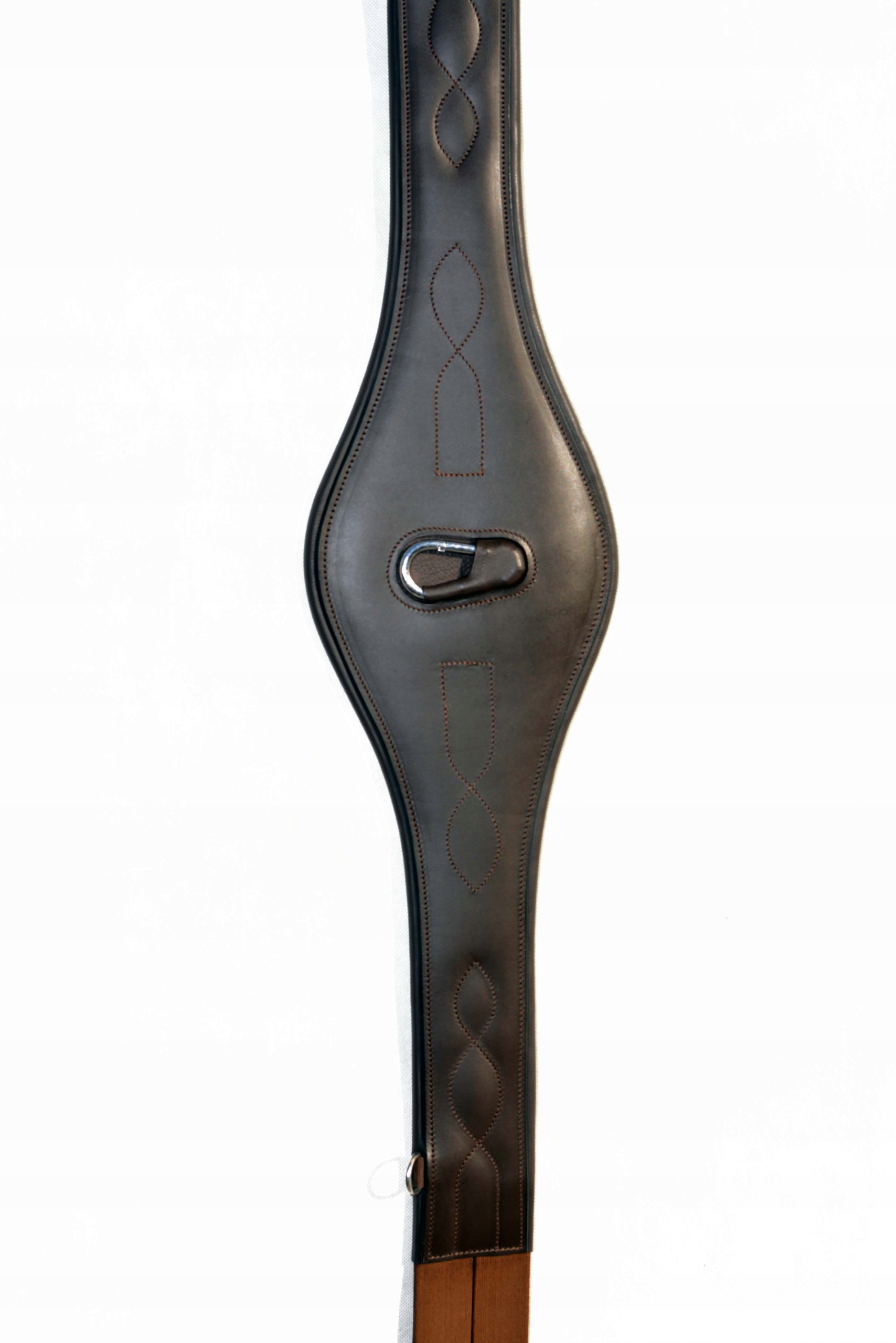 Kožený Pásek S Gumami 130 CM